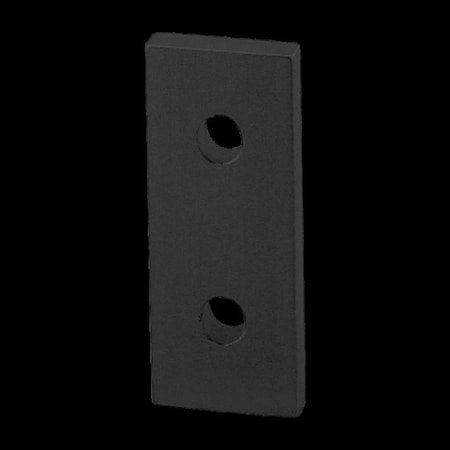 80/20 Black 25 S 2 Hole Joining Strip 25-4107-BLACK