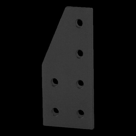 80/20 JoiningPlate, Aluminum, Black, 100mm, 4mm 25-4120-BLACK