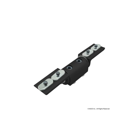 80/20 Univ Living Hinge W/L Pivot Arms 25S 25-4171-BLACK