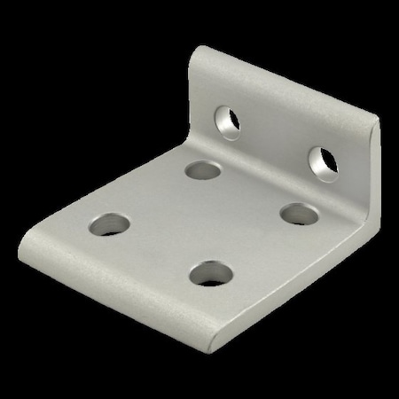 80/20 InsideCornerBracket, Alum, Slvr, 25mm, 50mm 25-4175