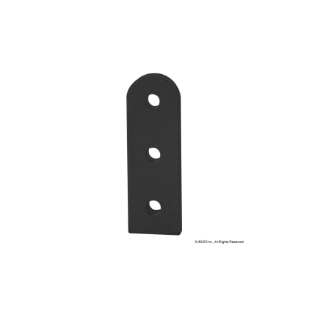 80/20 Black 25 S 75mm Pivot Arm 25-4196-BLACK