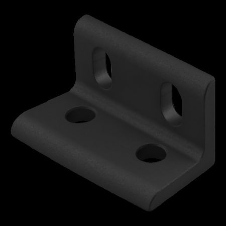 80/20 Slotted 4 Hole Inside Corner Bracket 25S 25-4260-BLACK