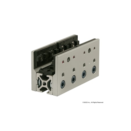 80/20 Long Sgl Unibear Assy-25-2525X100mm 25S 25-6732