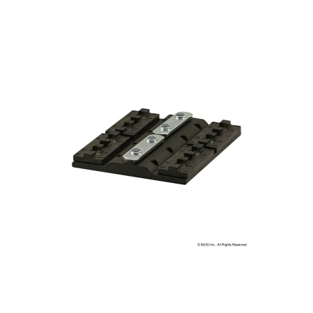 80/20 Black 25 S Double Side Long Unibearing 25-6766-BLACK