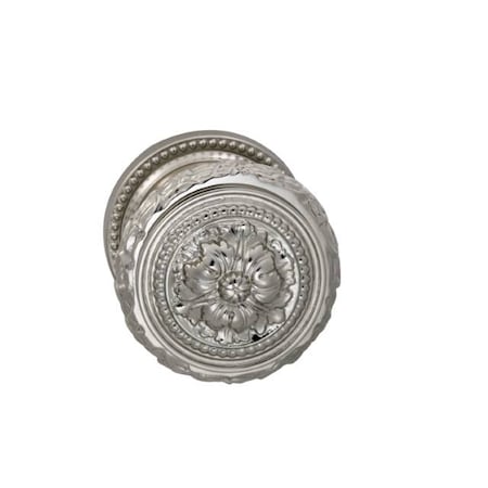 Omnia Knob Pass 2-3/8" BS Full Lip 1-3/8" Door Bright Nickel 260 260/00F.PA14