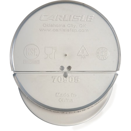 Carlisle Foodservice Hinged Lid for Cascada Carafe, Wht, PK12 7090502