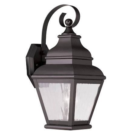 Livex Lighting Exeter 1 Light Bronze Outdoor Wall Lantern 2601-07