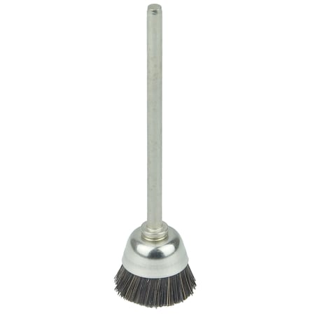 Weiler Cup Brush, Natural Hair 26091