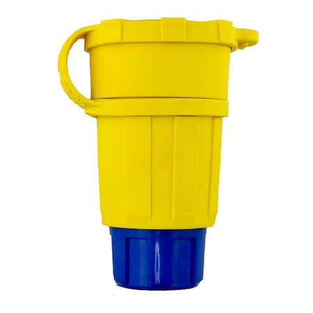 Ericson Watertight Locking Connector, Non-NEMA, 30 A, 120/208V AC, Three Phase, 4 Pole, Screw Terminals 2628-CW6P