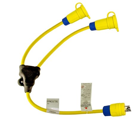 Ericson CRDST Y 3FT 12/3 W/ 1520-PW6P 1620-CW6P 2634-D2