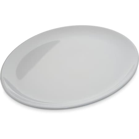Carlisle Foodservice Melamine Dinner Plate, 10", Wht, PK48 4380102