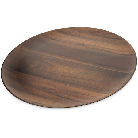 Carlisle Foodservice Epicure Acacia Grain Platter, 18", PK6 EAG0669