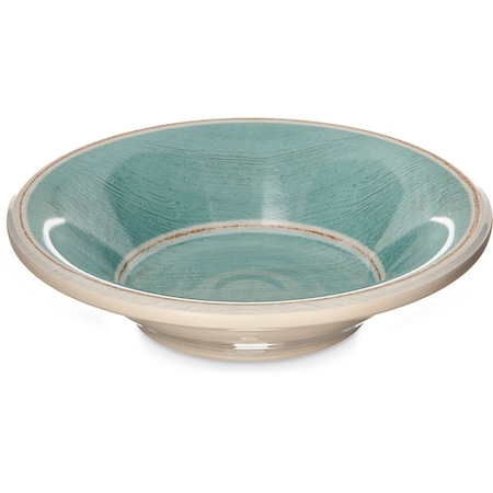 Carlisle Foodservice Melamine Fruit Bowl, 6 oz., Aqua, PK48 6401815