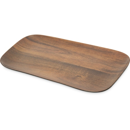 Carlisle Foodservice Acacia Grain Tray, 14.75"x6.75", PK12 EAG0769