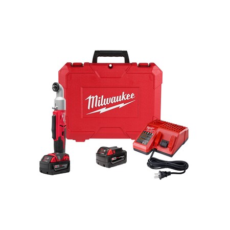 Milwaukee Tool M18 2-Speed 3/8" Right Angle Impact Wrench - 2XC Kit 2668-22