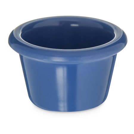 Carlisle Foodservice Melamine Smooth Ramekin, 1.5 oz., Blu, PK48 S27514