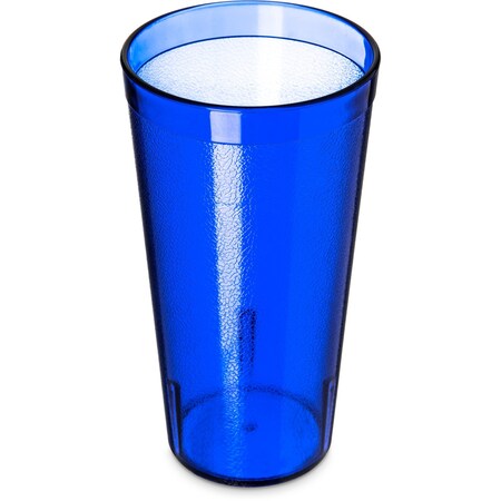 Carlisle Foodservice SAN Plastic Tumbler, 20 oz., Blue, PK72 522047