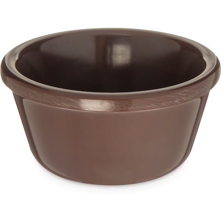 Carlisle Foodservice Melamine Smooth Ramekin, 3 oz., Choc, PK48 S28069