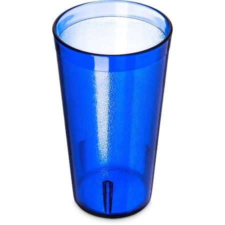 Carlisle Foodservice SAN Plastic Tumbler, 16 oz., Blue, PK72 521647