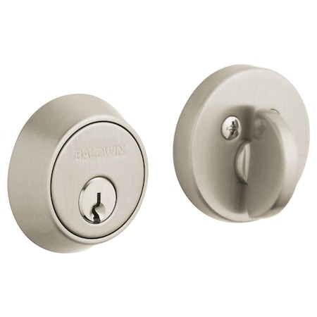 Baldwin Estate Lifetime Satin Nickel Deadbolts 8041.056