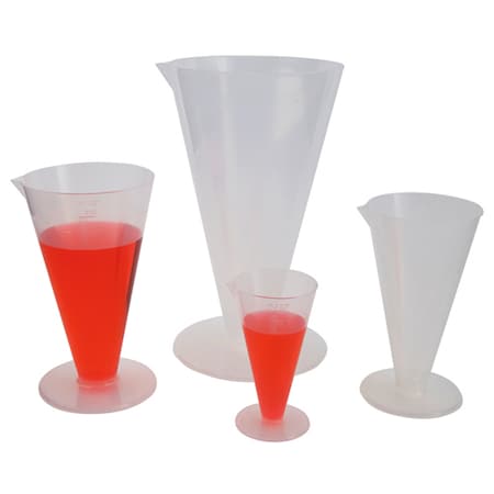 Dynalon PP Conical Graduates 100 mL, PK6 212205