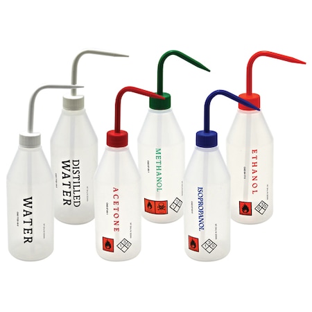 Dynalon Azlon Printed Sloping Shoulder Wash, PK5 506905-0001