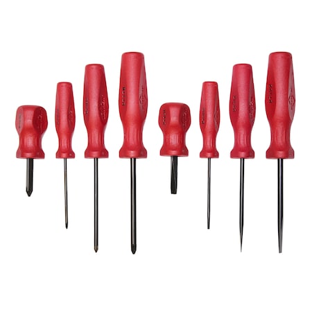 Mayhew Slotted and Screwdriver Set, 8 pcs 27024T