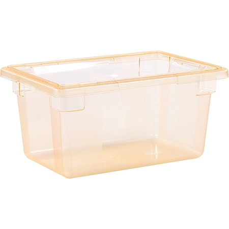 Carlisle Foodservice Strge Container, 5 gal., 18x12x9", Yl, PK6 10612C22