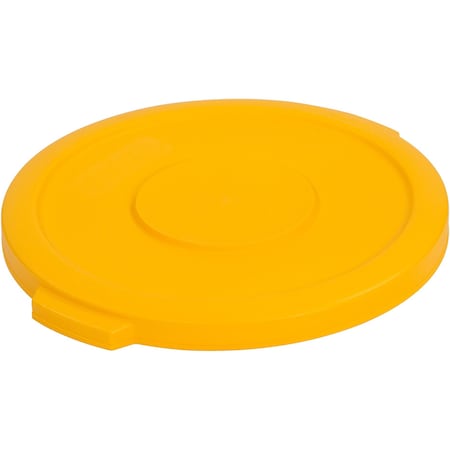 Bronco 10 Gal Trash Can Lid, Yellow 84101104