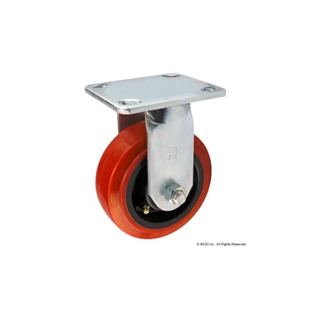 80/20 Heavy Duty, 5", Rigid Caster 2709