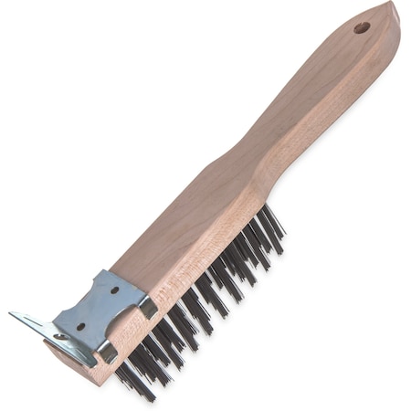Carlisle Wood Hdl Scraper, Tempered Stl Brstl, PK12 4577900