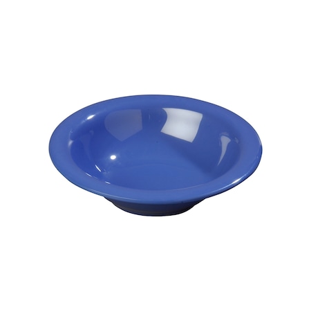Carlisle Foodservice Melamine Rimmed Bowl, 12 oz., Blue, PK24 3303614