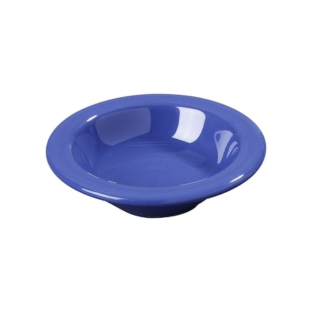 Carlisle Foodservice Melamine Rim Fruit Bowl, 4.5 oz., Bl, PK48 3304214