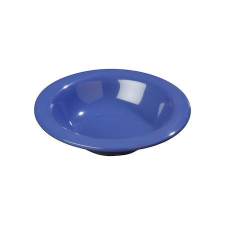 Carlisle Foodservice Melamine Rim Bowl, 6 oz., Blue, PK48 3304014