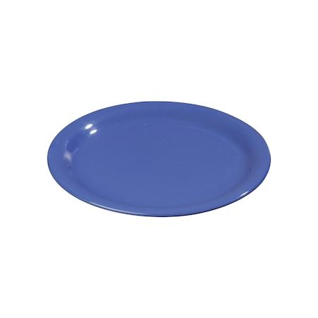 Carlisle Foodservice Narrow Rim Dinner Plate, 9", Blue, PK24 3300414