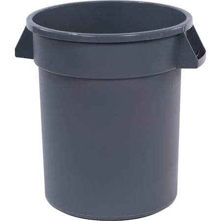 Bronco Trash Can, 20 gal Bronco Rnd Trsh Can Gr 84102023