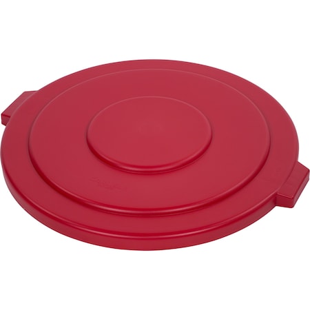 Bronco 55 Gal Trash Can Lid, Red 84105605