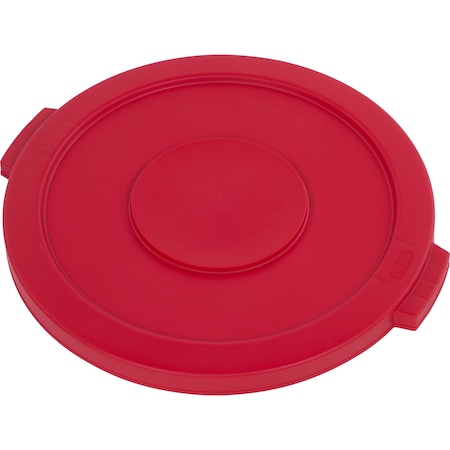 Bronco 20 Gal Trash Can Lid, Red 84102105