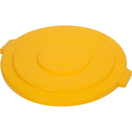 Bronco 55 Gal Trash Can Lid, Yellow 84105604