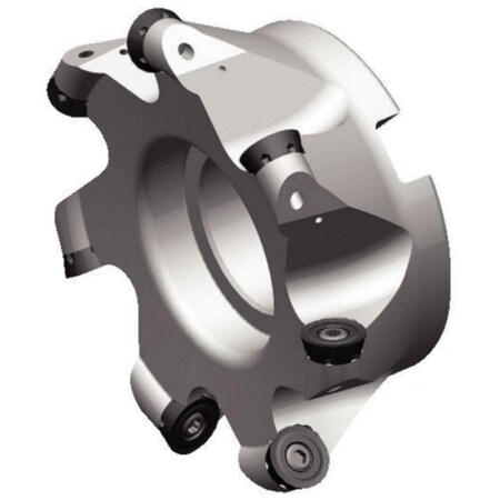 Widia Indexable Profiling End Mill, M100 Series, High Speed Steel, 8.00mm Depth of Cut 12391021800