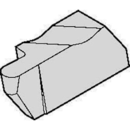 Widia Grooving/Parting Insert, NRD, Carbide NRD4062L