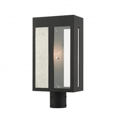 Livex Lighting Black Outdoor Post Top Lantern, 1 Light 27416-04