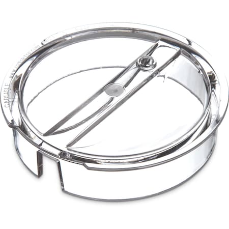 Carlisle Foodservice Vented Lid for Elan Pitcher, Clr, PK6 557307