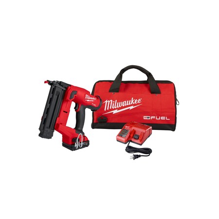Milwaukee M18 FUEL 18 Gauge Brad Nailer Kit 2746-21CT