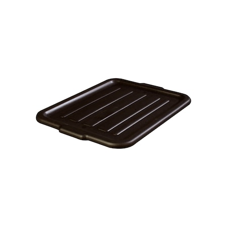 Carlisle Foodservice Unvrsl Bus Box Lid, 20x15x0.75", Blk, PK12 4401203