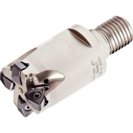 Widia Indexable Profiling End Mill, M370 Series, High Speed Steel, 1.25mm Depth of Cut M370D025Z02M12WO08