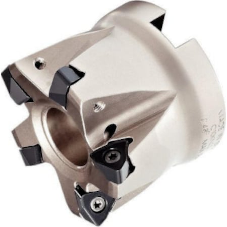 Widia Indexable Profiling End Mill, M370 Series, High Speed Steel, 1.25mm Depth of Cut M370D050Z06WO08