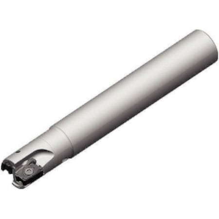 Widia Indexable Square Shoulder End Mill, VSM490-15 Series, 1.2500" Max Cut Dia, High Speed Steel VSM490D125Z03C125XN15L800