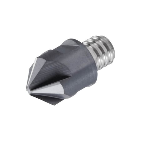 Tungaloy Solid End Mill Head, VCA0375L16A45-U, PK2 6864059