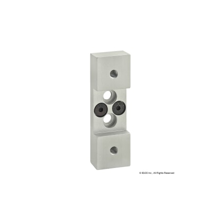 80/20 Roller Wheel, Bracket, 10 S 1" 2750